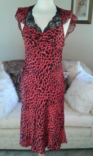 Kate cooper red animal print - cooper,