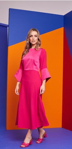 Stunning designer matt satin - stunning,