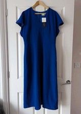 Kate Cooper Blue Smart Midi